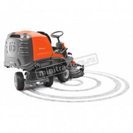 Садовый райдер Husqvarna RC 320Ts AWD без деки с травосборником 300 л